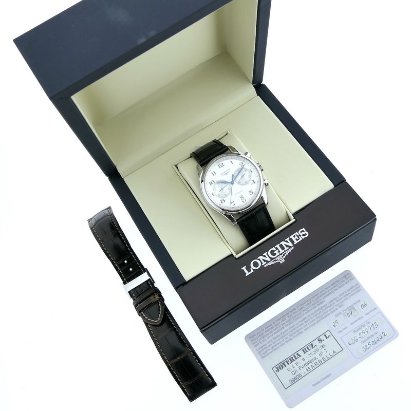 Image 17 of Longines Master Collection; Automatic chronograph men's watch