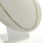 Image 8 of 18K Gold Venetian Link Chain | 50cm