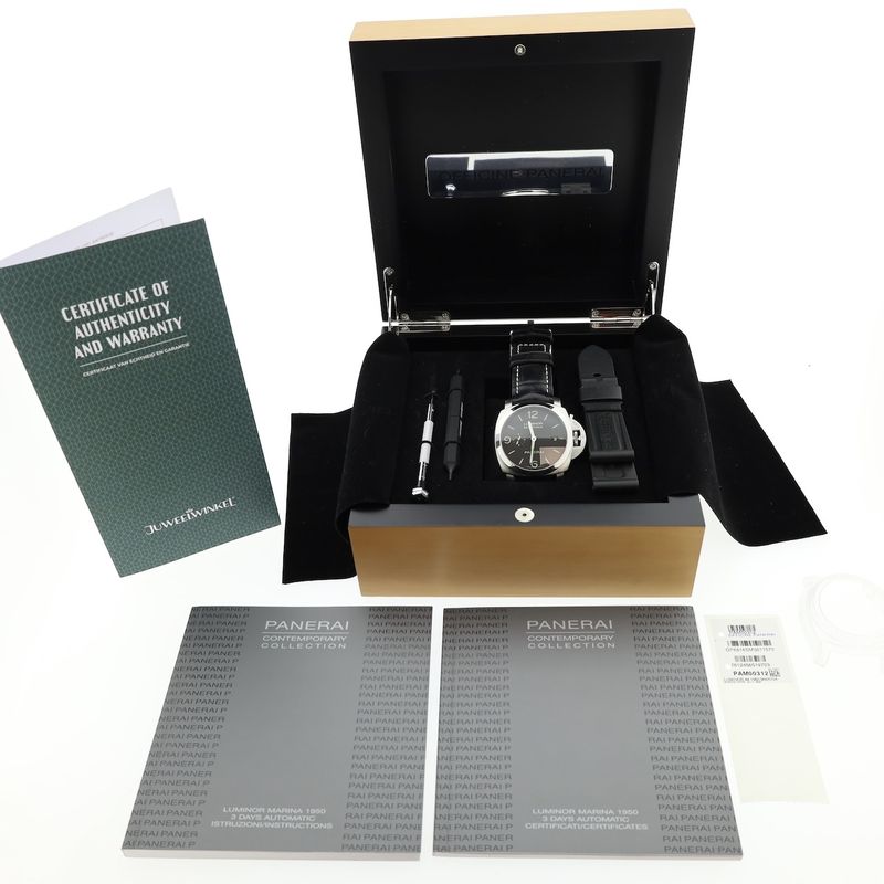 Image 4 of Panerai Luminor 1950 '3 Days' PAM00312; Automatic men's watch