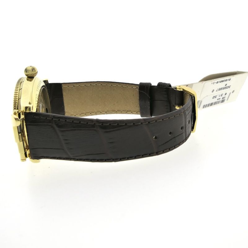 Image 15 of Longines 'The Pioneers Watch'; Automatic 18k gold men's watch