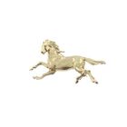 Image 1 of Golden brooch of a horse