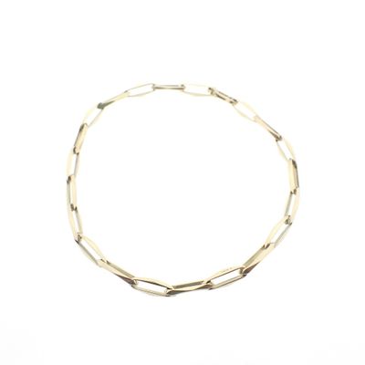 Image 1 of Gold closed for ever bracelet | 19 cm