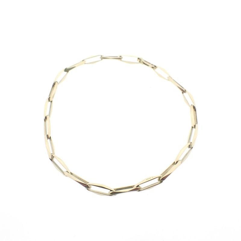 Image 1 of Gold closed for ever bracelet | 19 cm