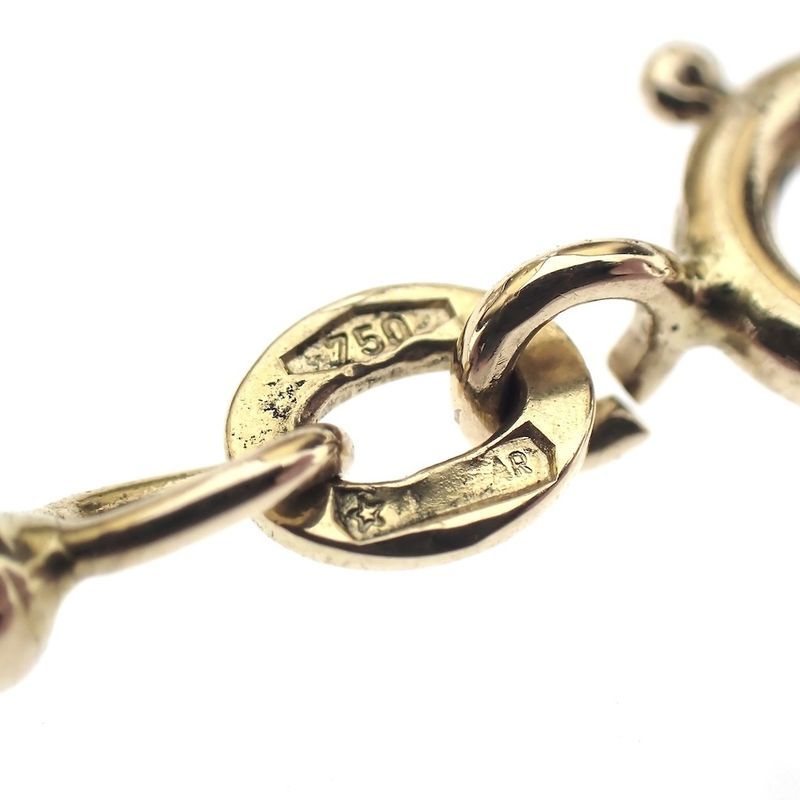 Image 7 of 18 carat snake link chain | 54 cm