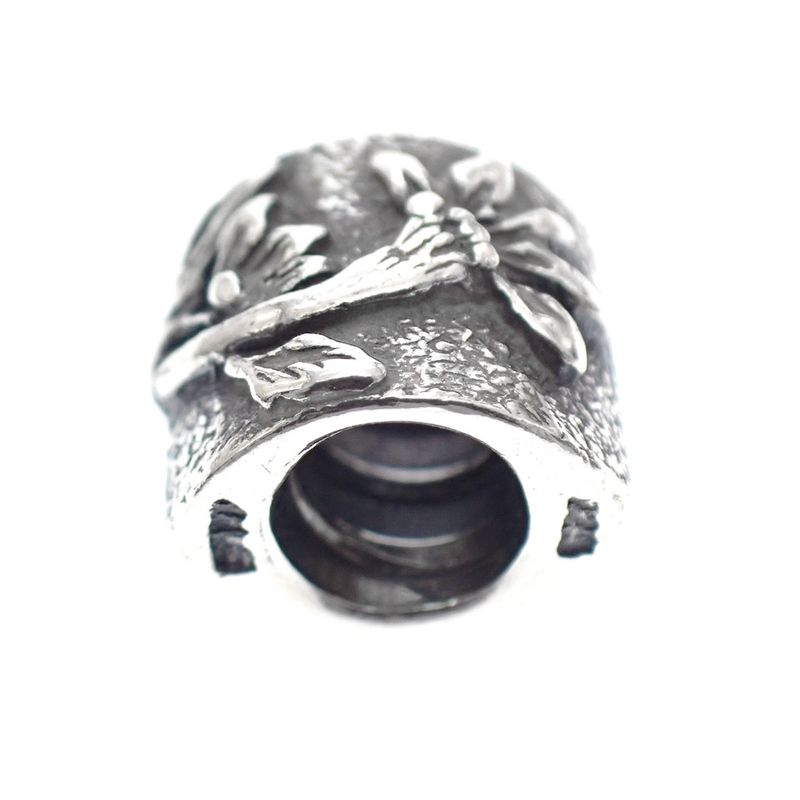 Image 5 of Pandora charm; Silver; Sunflower