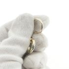 Image 7 of Tricolor gold stud earrings