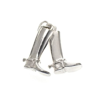 Silver charm; Cowboy boots Image 1 of Silver charm; Cowboy boots