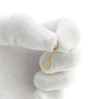 Image 11 of Gold pendant/charm of a tennis racket