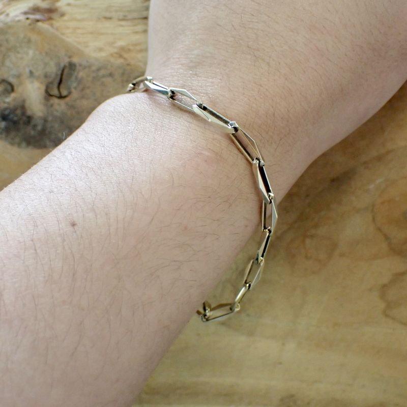 Image 5 of 8 Ct. Closed for ever bracelet | 20.5 cm