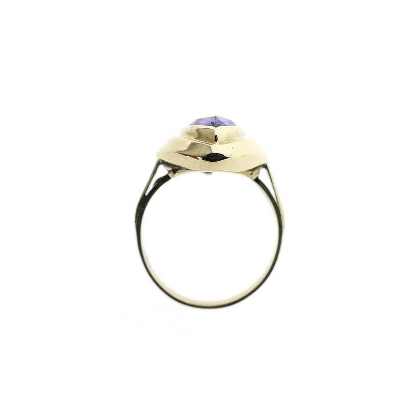 Image 7 of Gold ring with color-changing tourmaline