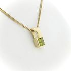 Image 5 of Gouden hanger met peridoot