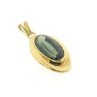 Image 5 of Gold pendant with green tourmaline