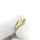 Image 9 of Gold (wedding) ring with diamond | 0.12 ct.