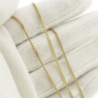 Image 2 of Gold gourmet link chain | 46.5 cm