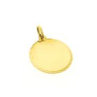 Image 3 of Round gold engraving plate (engraving costs included in the price)