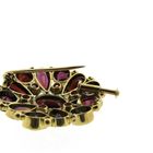Image 7 of Vintage gold brooch with garnet