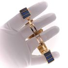 Afbeelding 14 van Eterna Airforce Galaxis Moonphase 850.4386.68; Vintage 18k. Gouden Heren Horloge