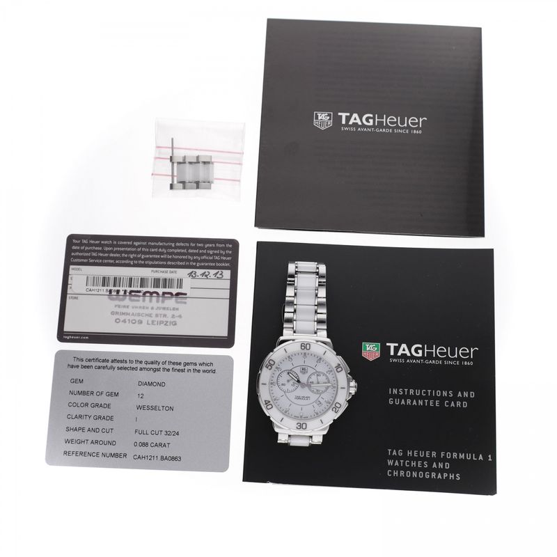 Image 12 of TAG Heuer Formula 1 'Ceramic & Diamonds' Chronograph