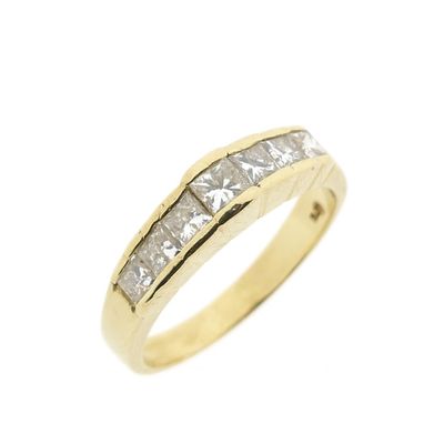 Image 1 of Gold ring with diamond | 0.96 ct.