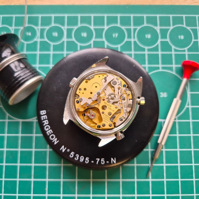 Afbeelding 14 van Heuer Carrera 1553 Automatic Chronograph; Vintage Heren Horloge