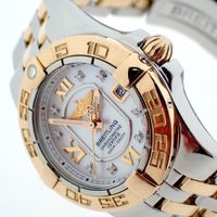Breitling Galactic 'Mother of Pearl'; Women's watch with diamonds
