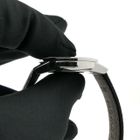 Image 4 of Movado Museum Classic; Steel women's watch with blue 'Mother of Pearl' dial; 0607422