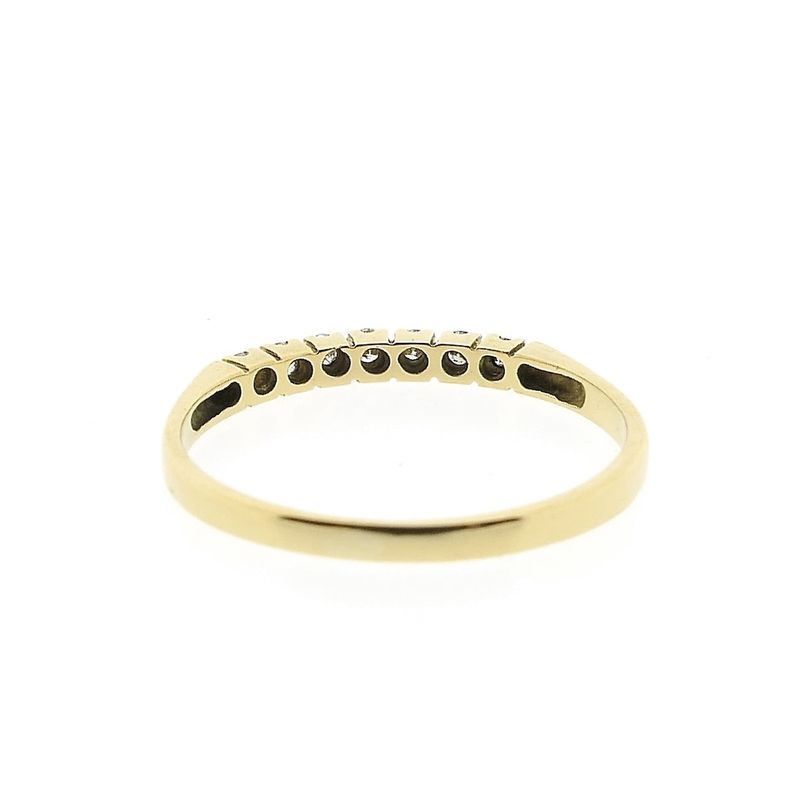 Image 4 of Gold ring with diamond | 0.14 ct.