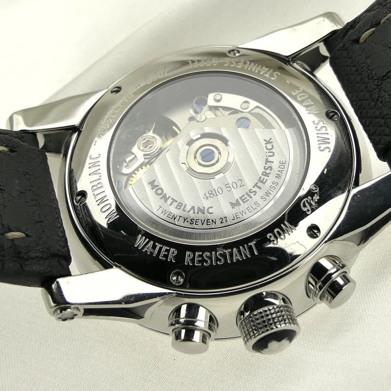 Image 14 of Montblanc Timewalker Meisterstück 7069; Automatic chronograph men's watch