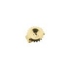 Image 10 of Bicolor gold stud earrings with zirconia
