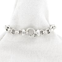Silver Jassaron Link Bracelet