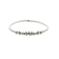 Fope White Gold Bracelet with Diamond; 0.15 ct; 18K; Size S