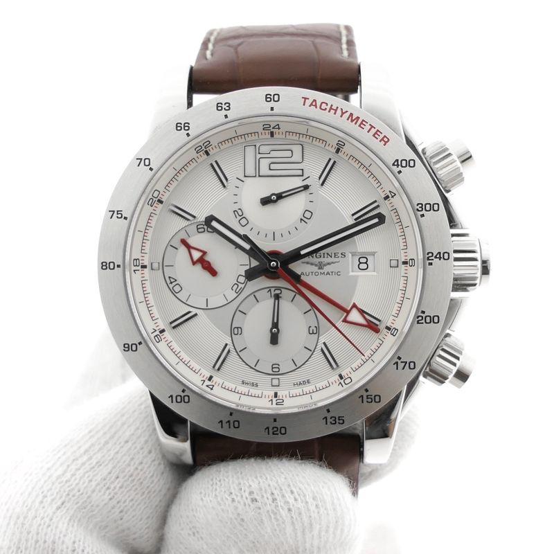 Image 12 of Longines Admiral Chronograph; Automatic men's watch with GMT