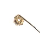 Image 5 of Gold lapel pin, tie pin with diamond | 0.05 ct.