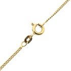Image 6 of Gold thin gourmet link chain | 56 cm