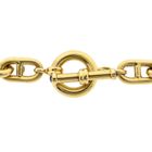 Image 5 of Two-tone gold anchor link necklace; RIZIT