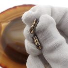 Image 4 of Gold stud earrings with titanium