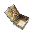 Image 7 of Vintage silver pill box