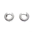 Image 3 of White gold earrings; Ø 11.5 mm