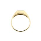 Image 5 of Gold solitaire ring with diamond; 0.10 ct.