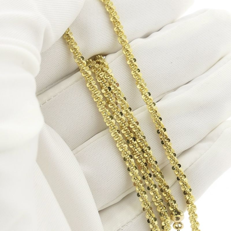 Image 7 of Golden fantasy link chain | 47 cm