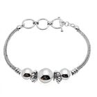 Image 3 of Silver bracelet foxtail link