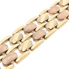 Image 5 of 8 carat bicolor link bracelet
