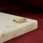 Image 2 of 18-karat gold ring with 0.10 ct diamond