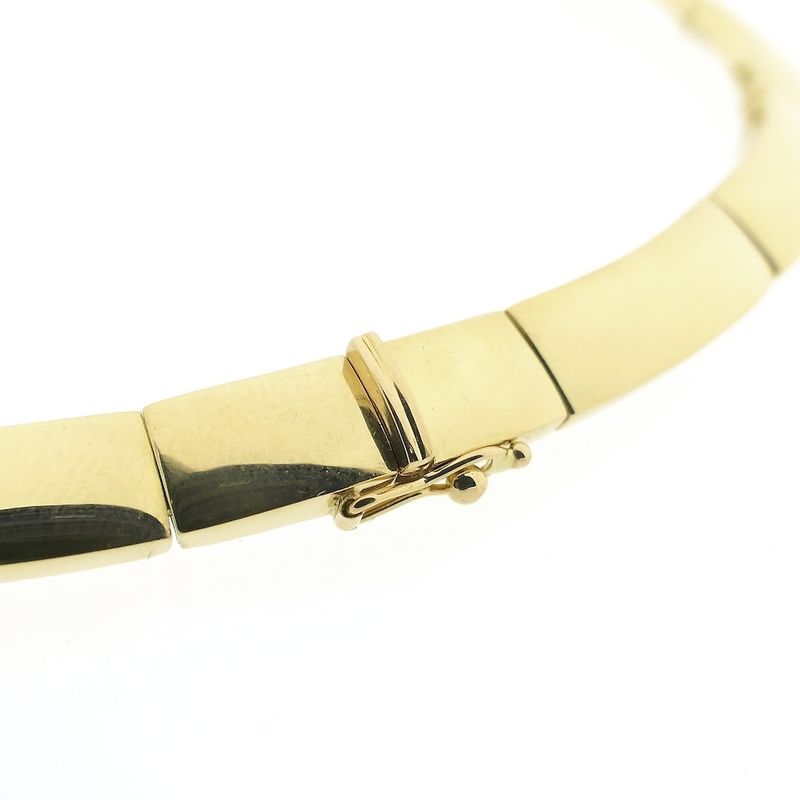Image 5 of Solid gold women's necklace with bars