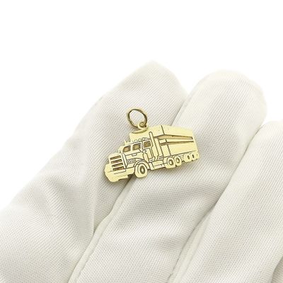Image 2 of Gold pendant of a truck