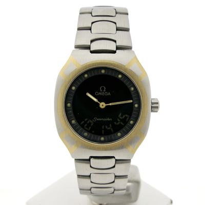 Image 1 of Omega Seamaster Polaris Multifunction 386.0822; Vintage analoog/digitaal horloge