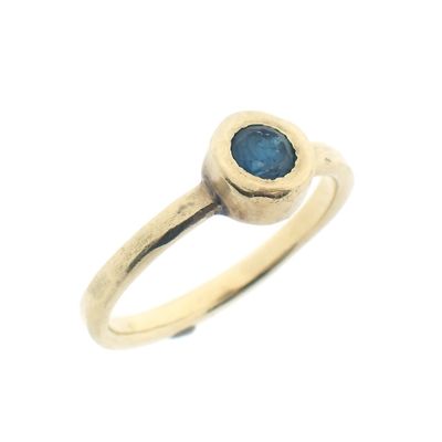 Image 1 of Gold ring with tourmaline