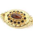 Image 3 of Antique gold brooch with garnet