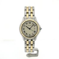 Cartier Cougar 187904; 18k gold/steel unisex watch