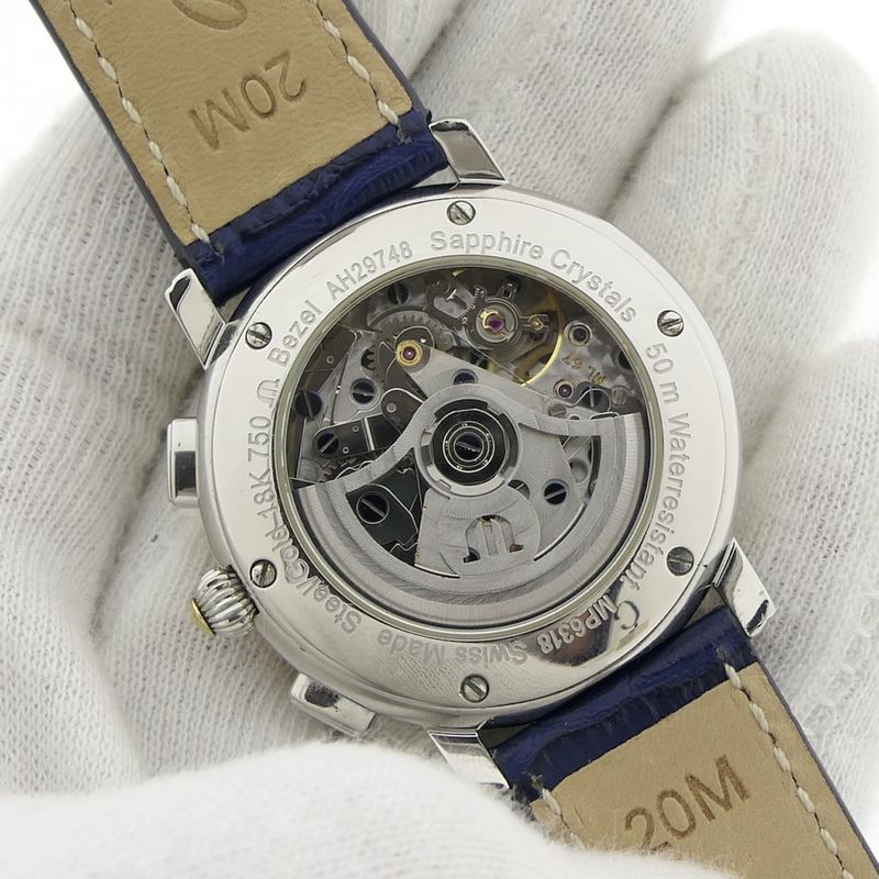 Image 6 of Maurice Lacroix Masterpiece Croneo; Automatic watch with chronograph